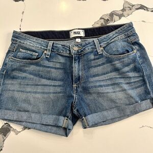 Paige Women's Blue Denim Shorts
